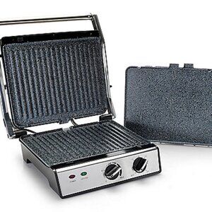 Ceramic Nonstick 5-in-1 Contact Grill & Griddle ( New with box) 1500 W